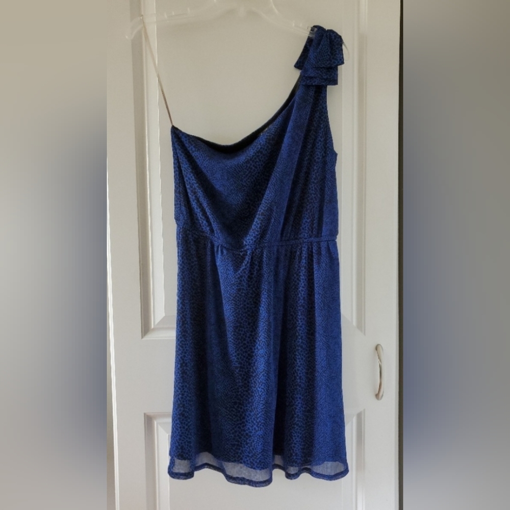 Womens Sundress One Shoulder Size L 8-10